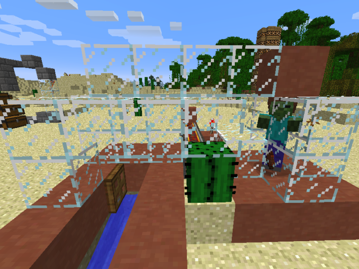 How To Make Minecraft Cactus Farm