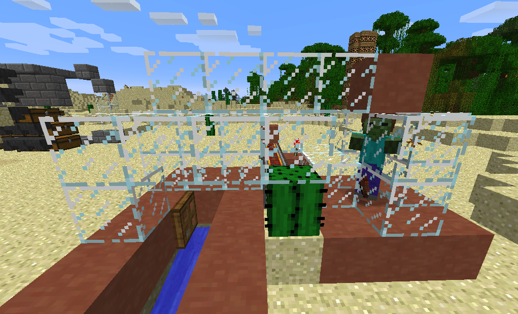 How To Make Minecraft Cactus Farm