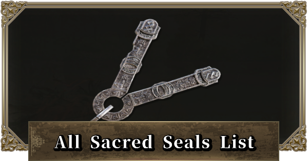 Comparison of the Best Seal in Elden Ring