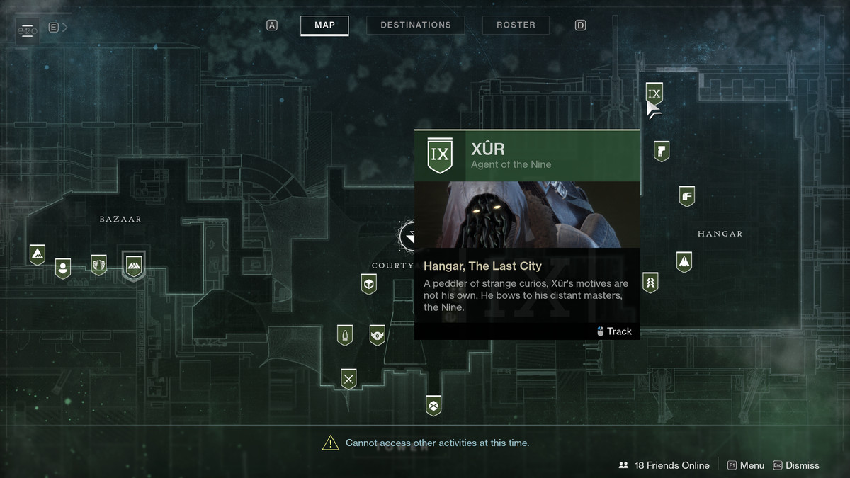 Where is Xur ? Location Hunt In Destiny 2