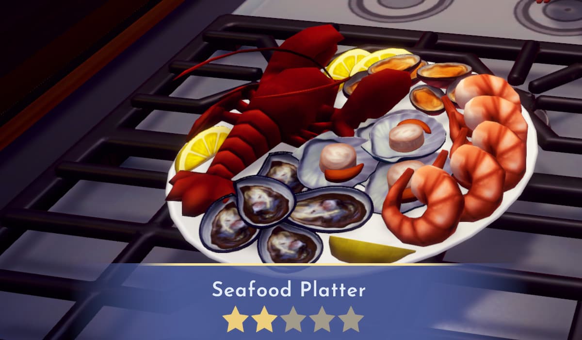 HOW TO GET SEAFOOD PLATTER DREAMLIGHT VALLEY