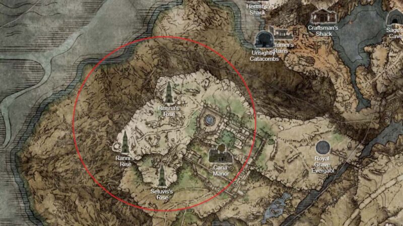 How Do I Go To The Rannis Rise Elden Ring?