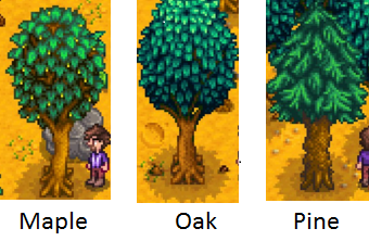 Detail Guide On Oak Trees Stardew Valley