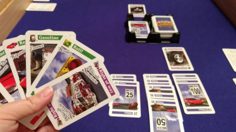 Instructions for Playing Mille Bornes, a Card Game