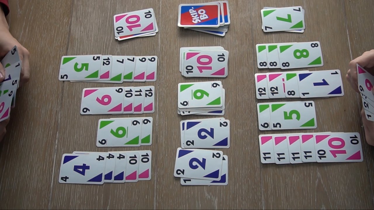 Instructions for Playing Skip-Bo