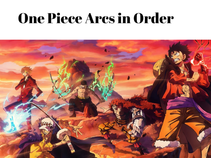 One Piece Arcs in Order