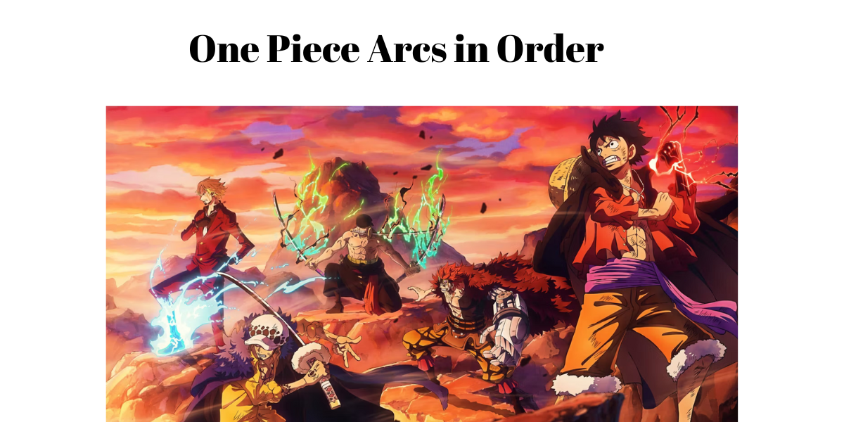 One Piece Arcs in Order