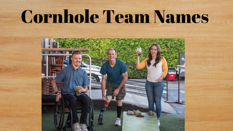 Follow These Guidelines to Create Hilarious Cornhole Team Names