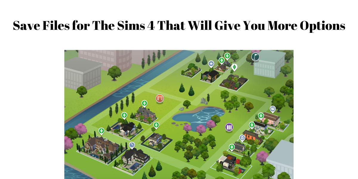 Another Plumbob — Uberhood - A CC-FREE SAVE FILE - Download v.3