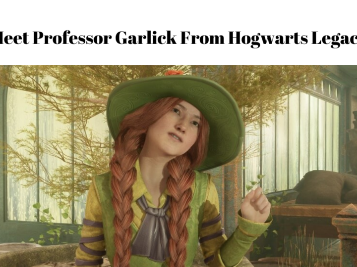 Meet Professor Garlick From Hogwarts Legacy