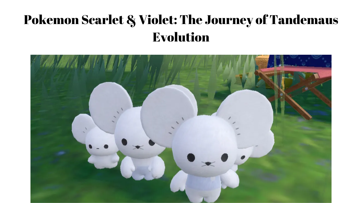 Pokemon Scarlet & Violet: The Journey of Tandemaus Evolution