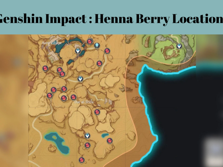 Genshin Impact : Henna Berry Locations