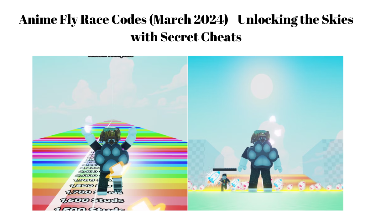Anime Fly Race Codes (March 2024): Unlocking the Skies with Secret Cheats