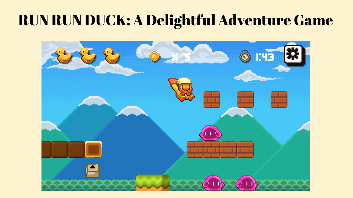 RUN RUN DUCK: A Delightful Adventure Game