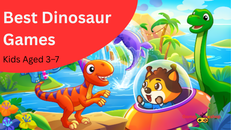 Best Dinosaur Games for Kids Aged 3–7 (Fun + Educational)
